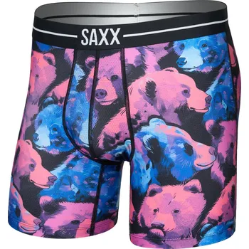 Boxerky Boxerky SAXX VOLT BREATHABLE MESH BOXER BRIEF Man velikost XL