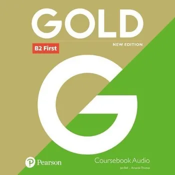 Anglický jazyk Gold B2 First New 2018 Edition Class Audio CDs