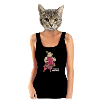 Bastard Vepřová panenka dámské tílko klasické Black