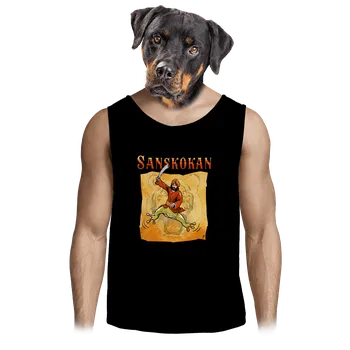 Pánské tílko Bastard Sanskokan pánské tílko Black