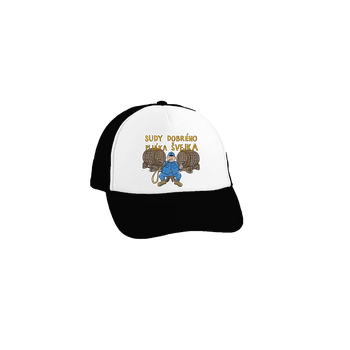 Kšiltovka Bastard Sudy dobrého pijáka Švejka kšiltovka truckerka Black cap