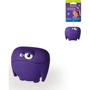 Hračka pro psa Příšerka fialová - latex, 8cm