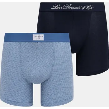 Pánské spodní prádlo Boxerky Levi's 2-pack 37149.1177 modrá 55X, vel. L