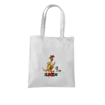 Bastard Klockan taška White