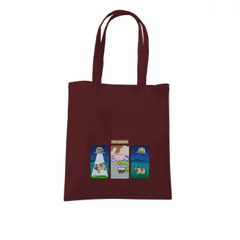 Nákupní taška Bastard Alien Cappuccino taška Chocolate