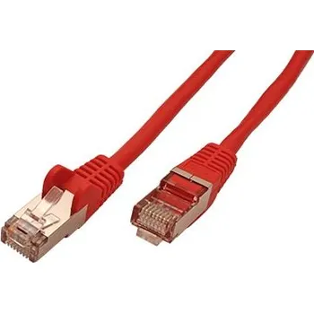 Počítačové příslušenství goobay FTP patchkabel kat. 5e, 1m, červený (50151) - 21.92.0131