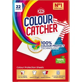 Prací prostředek Henkel K2R Colour Catcher prací ubrousky