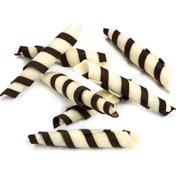 Čokoláda TWISTER čokoládové ruličky dvoubarevné, 50 g