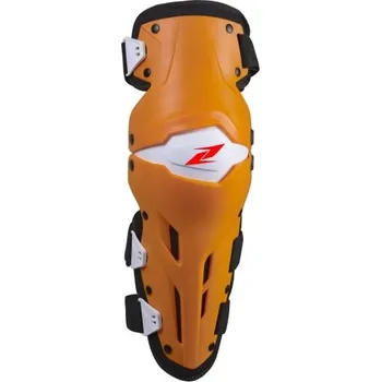 Motocyklový chránič kolene a holeně Chrániče kolen ZANDONA X-TREME KNEEGUARD 3261 LEVEL 2 oranžovo/bíle 2H29742471