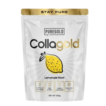 Fitness strava Puregold CollaGold s Kyselinou Hyaluronovou - PureGold, 300 g Příchuť: Piňa Colada
