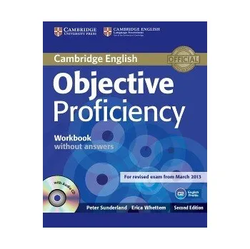Anglický jazyk Objective Proficiency Second Edition Workbook without answers with Audio CD