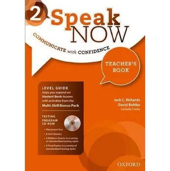 Kniha Speak Now 2 Teacher's Book + Testing CD-ROM
