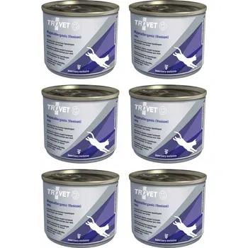 Krmivo pro kočku TROVET Hypoallergenic VRD s jelením masem - mokré krmivo pro kočky - 6x200 g