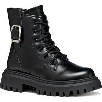 Dámské kozačky Dětské boty Geox MAQUINNENS černá barva, J56M6C.000CN J56M6C.000CN.36.40 99X, EUR 40