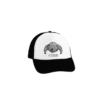Kšiltovka Bastard Asteroid kšiltovka truckerka Black cap