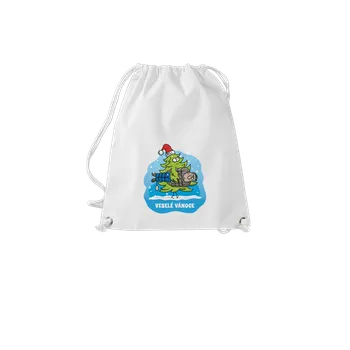 Bastard Veselé Vánoce vak White