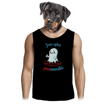 Pánské tílko Bastard Jsem paranormální pánské tílko Black