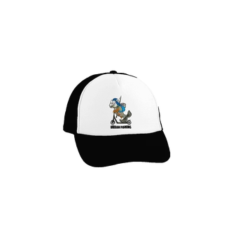 Kšiltovka Bastard Urban fishing kšiltovka truckerka Black cap