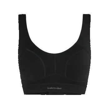 Dámské spodní prádlo Icebreaker Merino Queens Clasp Bra Women BLACK černá S