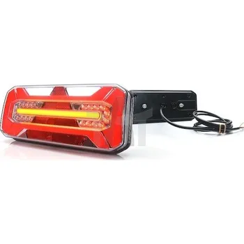 Auto-moto Světlo zadní 6-segmentové LED pravé 12/24V brzdové WAS 1268P