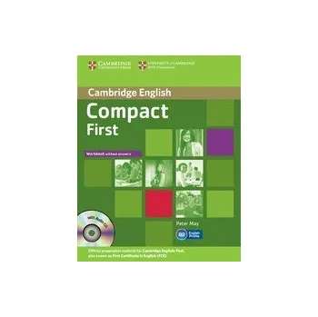 Anglický jazyk Compact First Workbook without answers + Audio CD