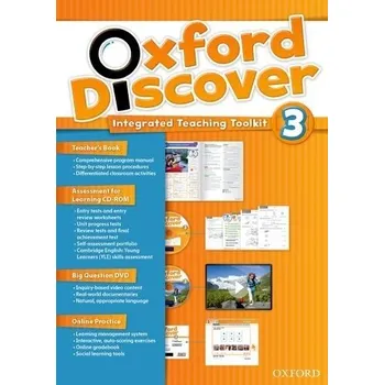Anglický jazyk Oxford Discover 3 Teacher's Book with Online Practice