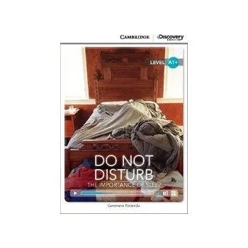 Kniha Do Not Disturb: The Importance of Sleep + Online Access