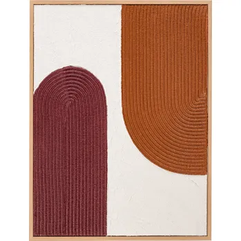 LIVARNO home Dekorativní plátno s 3D motivem (barevné formy)