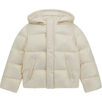 Dětská móda Dětská Zimní prošívaná bunda GUESS HOODED LS PUFFER W/ZIP J4BL02WGIW0-G012 – Béžová 8