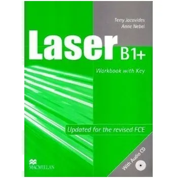 Anglický jazyk Laser B1+ Workbook (with key) + CD New Ed.
