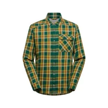 Pánská košile La Sportiva RAMBLER LINED FLANNEL SHIRT MEN Jungle/Savana zelená M