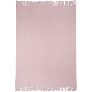 deka LIVARNO home Žinylkový pléd, 130 x 170 cm (světle růžová)