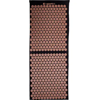 Masážní přístroj inSPORTline Akupresurní podložka AKU-1000 125 x 50 cm černá-mocha mousse