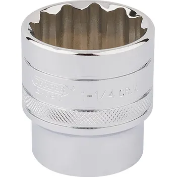 DRAPER 1/2'' nástrčné hlavice 12 bodů 1,1/4'' 33729