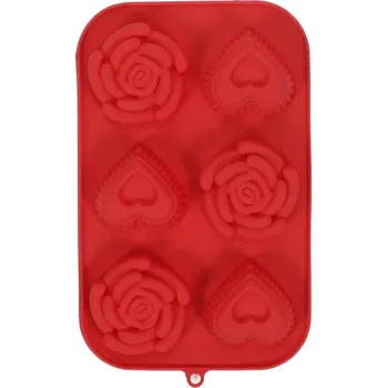 Keramický dřez La Cucina Forma na cukroví, červená barva