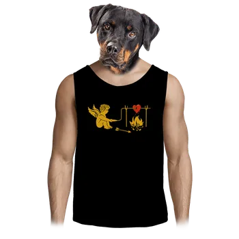 Pánské tílko Bastard Amorek pánské tílko Black