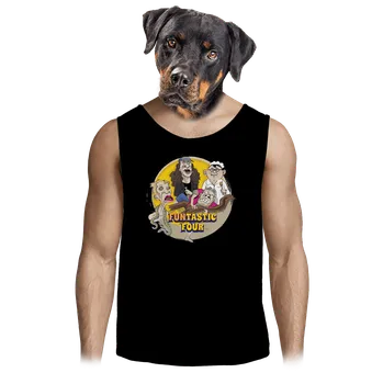 Pánské tílko Bastard Funtastic Four pánské tílko Black