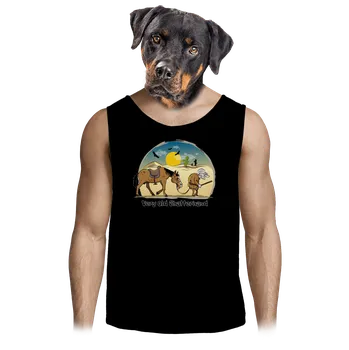 Pánské tílko Bastard Very Old Shatterhand pánské tílko Black