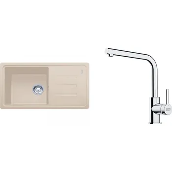 Kuchyňský dřez Franke BSG 611-78/39 sahara+FS 3230.031 114.0700.760