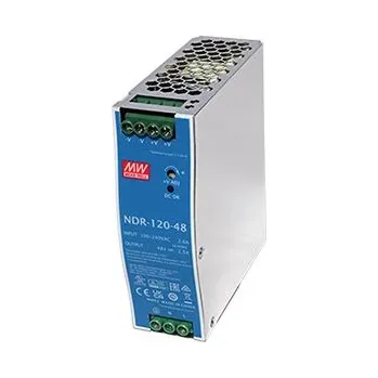 MEAN WELL Napájecí adaptér na DIN lištu, 48V, 120W (NDR-120-48) - 19.98.5361