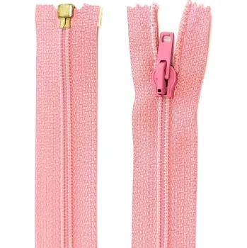 Zip Zip spirálový dělitelný 6mm/55cm barva 6 světle růžová