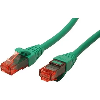 Síťový kabel ROLINE UTP patchkabel kat. 6, Component Level, LSOH, 0,3m, zelený - 21.15.2943