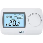 Termostat GETI GRT04 drátový programovatelný 7denní