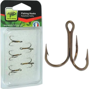 Rybářský háček Giants fishing Trojháček X1 Strong 5ks