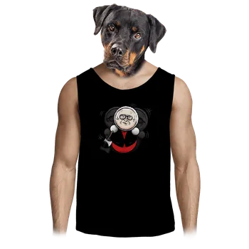 Pánské tílko Bastard Kývací panenka pánské tílko Black