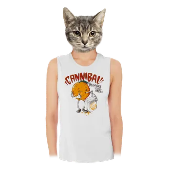 Bastard Kanibal dámské tílko volné White