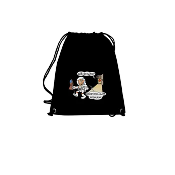 Sportovní vak Bastard Houstone, mám problém! vak Black