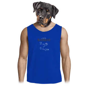 Pánské tílko Bastard Barbar pánské tílko Royal Blue