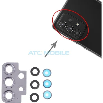 Náhradní díl pro mobilní telefon Sklíčko kamery Samsung Galaxy A52 (SM-A525) černé a zpět 4 Kč s ATC Clubem