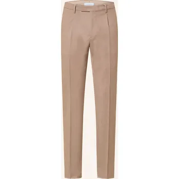 Pánské kalhoty Boglioli Pánské Oblekové Kalhoty Extra Slim Fit, 0270 beige, 56